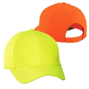 High Visibility Solid Two-Tone Safety Ball Cap
