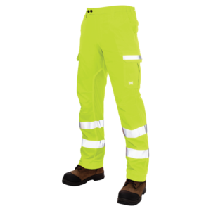 High Vis 4-Way Stretch Cargo Safety Pant