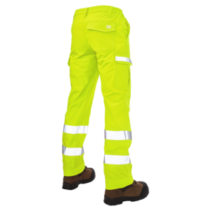 High Vis 4-Way Stretch Cargo Safety Pant