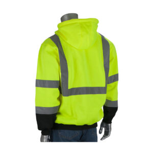 High Vis Hooded Pullover Sweatshirt