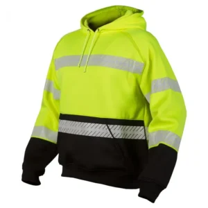 High Vis Pullover Hooded Sweatshirt