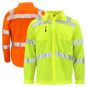 High Vis Saftey Wind Shirt
