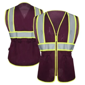 high visibility adjustable vest