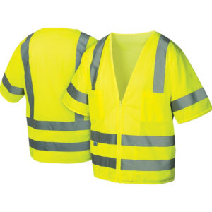 High visibility security vest