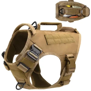Adjustable No-Pull Tactical K9 Harness