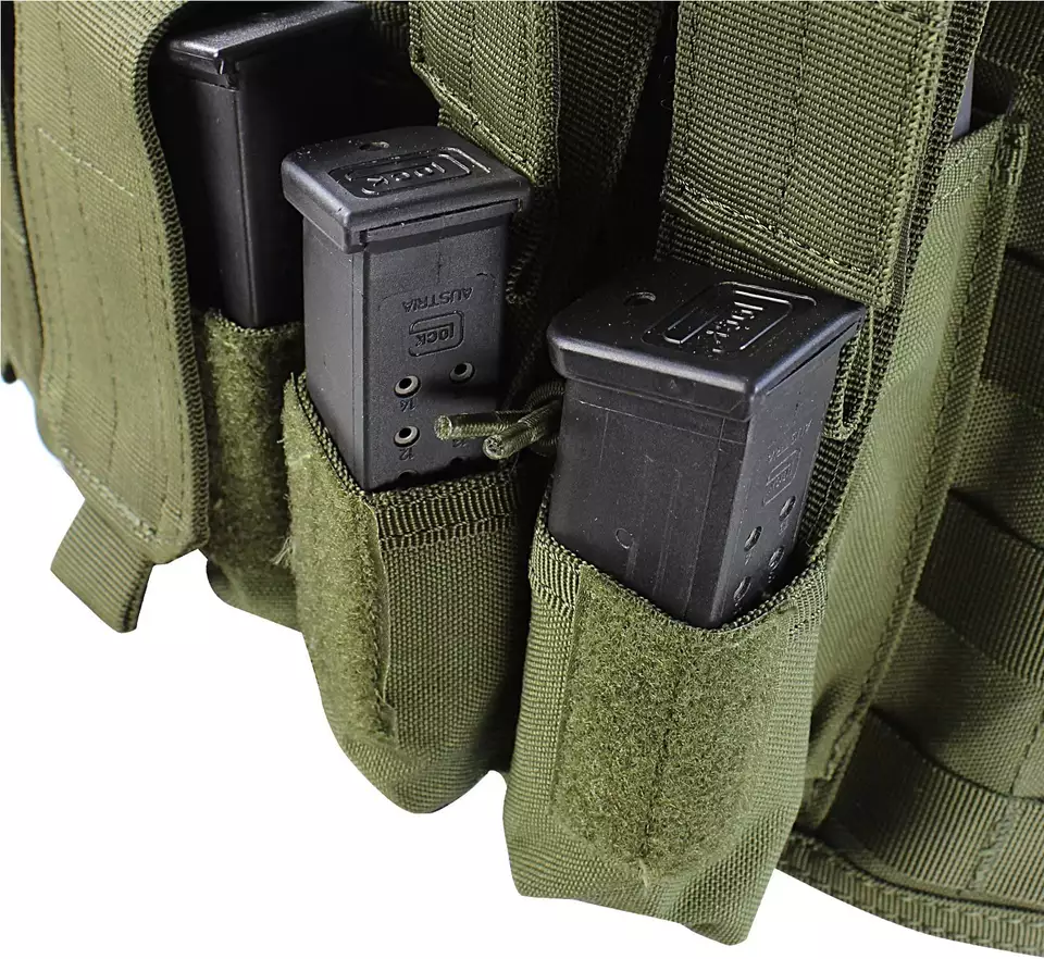 Tactical Chest Rig with Kangaroo Ammunition Pockets